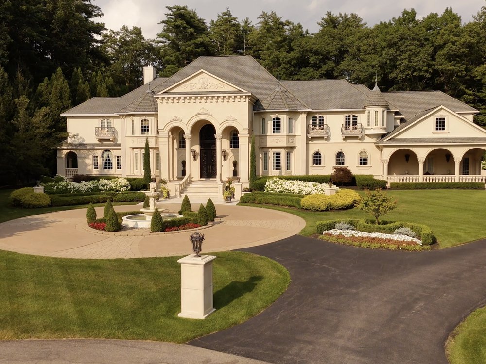 Aerial photo of a property shot for the Standard package